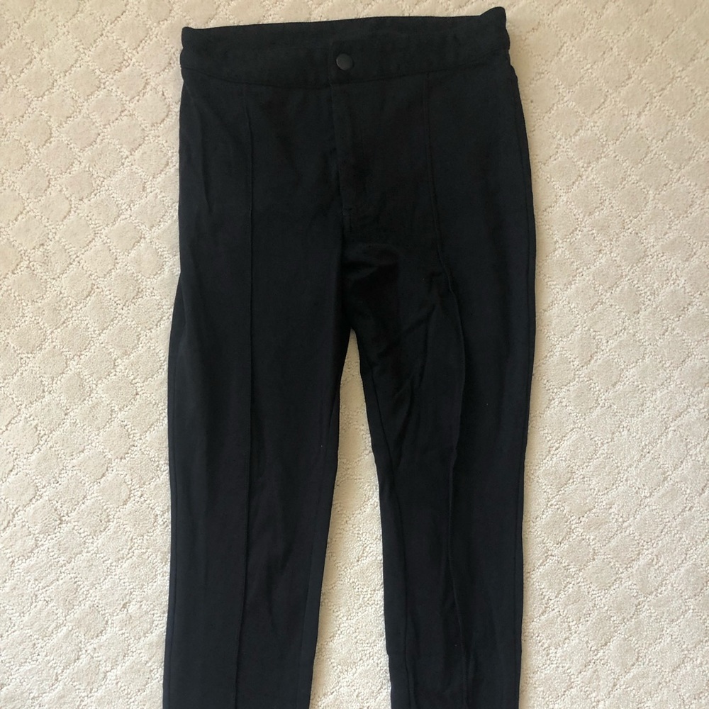 Black formal pants